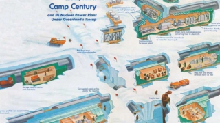 Căn cứ hạt nhân bí mật, ẩn dưới lớp băng