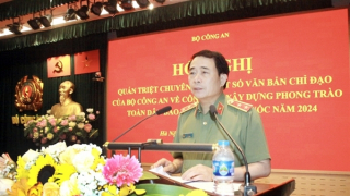 Quán triệt chuyên sâu các văn bản mới, quan trọng về công tác xây dựng phong trào toàn dân bảo vệ ANTQ