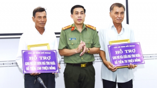 Xây dựng, sửa chữa nhà cho 2 đồng chí từng tham gia Kế hoạch phản gián CM12