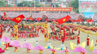 Sơ duyệt Lễ kỷ niệm 70 năm Chiến thắng Điện Biên Phủ