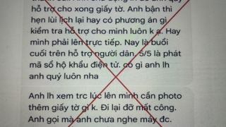 Cảnh báo việc giả danh Công an gọi điện hướng dẫn cài đặt phần mềm Dịch vụ công giả mạo