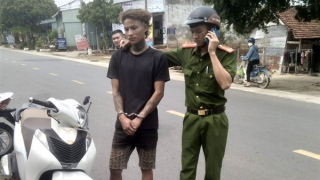 Bắt đối tượng trộm cắp xe máy khi vừa bỏ chạy được 300m