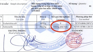 Không phát hiện vi khuẩn gây ngộ độc trong thức ăn tại nhà hàng Hồng Vinh, Phan Thiết