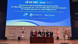 Bình Dương tổ chức hội nghị "Gặp gỡ Hàn Quốc 2024"