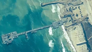 Hàng cứu trợ quan trọng cho Gaza cập bến cảng của Mỹ