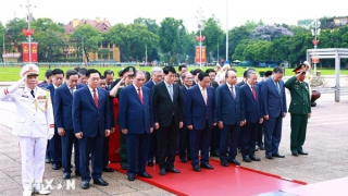 Lãnh đạo Đảng, Nhà nước viếng Chủ tịch Hồ Chí Minh nhân Ngày sinh của Người