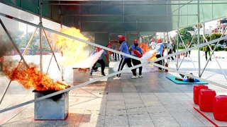 Tổ chức hội thi “Tổ liên gia an toàn phòng cháy, chữa cháy”