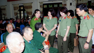 Công đoàn CAND tri ân các thương binh, bệnh binh và người có công