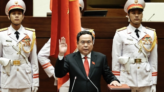 Chủ tịch Quốc hội Trần Thanh Mẫn tuyên thệ nhậm chức