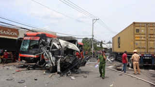 Khởi tố tài xế xe container gây tai nạn liên hoàn