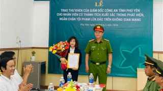 Nữ giao dịch viên ngân hàng cảnh giác ngăn chặn vụ lừa đảo