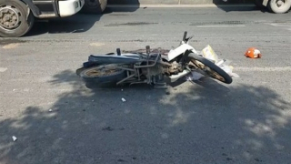 Nam thanh niên đi xe máy tông cán bộ CSGT hy sinh