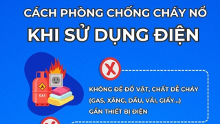 Sử dụng điện an toàn để phòng, chống cháy nổ