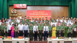 Tôn vinh các tác phẩm báo chí khắc họa sinh động hình ảnh người chiến sĩ Công an