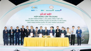 Vietcombank và ACV ký hợp đồng cấp 1,8 tỷ USD cho Dự án Sân bay Long Thành