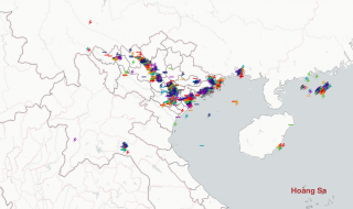Hà Nội: Hàng trăm cú sét đánh xuống trong 10 phút