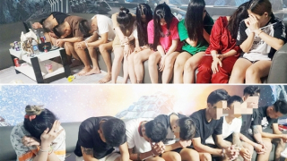 Triệt phá ổ bay lắc, phát hiện 12 đối tượng dương tính ma túy