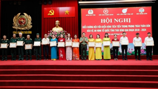 80 hội viên được khen thưởng trong Phong trào toàn dân bảo vệ ANTQ