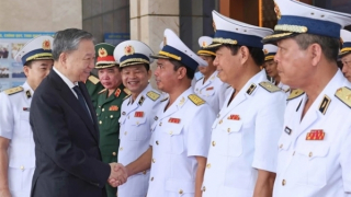 Chủ tịch nước Tô Lâm: Củng cố vững chắc 'thế trận lòng dân' trên biển