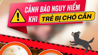 Bé trai phát bệnh dại nguy kịch sau khi bị chó nhà cắn 1 tháng