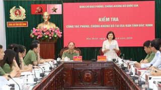 Ban chỉ đạo phòng, chống khủng bố Quốc gia kiểm tra công tác tại địa bàn tỉnh Bắc Ninh