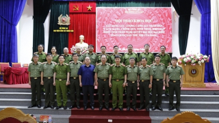 Xây dựng lực lượng CSND cách mạng, chính quy, tinh nhuệ, hiện đại theo tinh thần Nghị quyết XIII