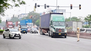 Xe container vi phạm tốc độ hơn 800 lần trong 1 tháng