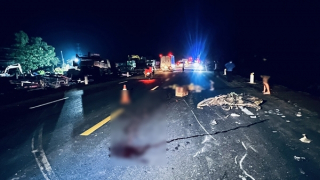 Truy bắt tài xế bỏ trốn sau khi gây tai nạn chết người trên tuyến tránh Long Xuyên