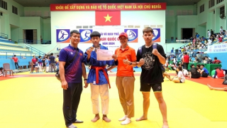 Đội tuyển trẻ Kurash Bộ Công an đạt thành tích cao tại Giải vô địch trẻ