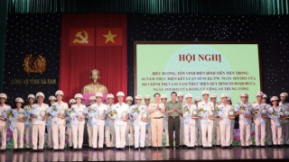 Tôn vinh 62 tập thể, cá nhân điển hình tiên tiến Công an tỉnh Hà Nam