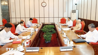 Tổng Bí thư Nguyễn Phú Trọng chủ trì cuộc họp lãnh đạo chủ chốt