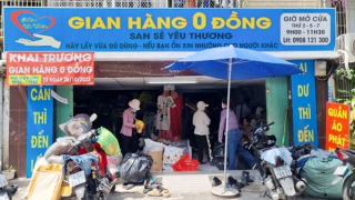 Ấm áp “gian hàng 0 đồng” ở cư xá Thanh Đa