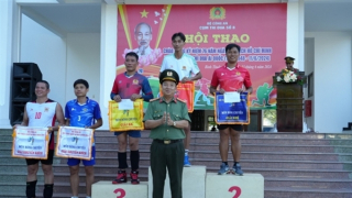 Sôi nổi hội thao Cụm thi đua số 8 – Bộ Công an năm 2024