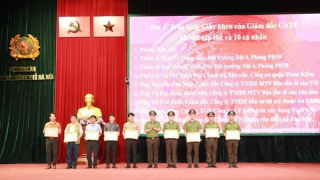 140 tập thể, 318 cá nhân đã có thành tích đột xuất được khen thưởng