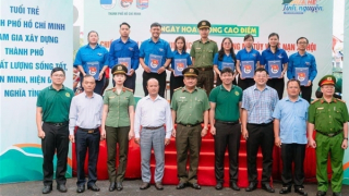 Tuổi trẻ Công an TP Hồ Chí Minh xung kích phòng, chống ma túy và tệ nạn xã hội
