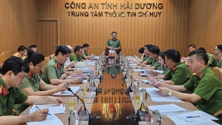 Chuẩn bị Lễ ra mắt lực lượng tham gia bảo vệ ANTT ở cơ sở tại Hải Dương