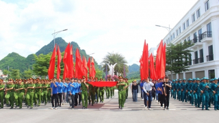 Kiểm tra công tác chuẩn bị ra mắt lực lượng bảo vệ ANTT tại cơ sở ở Sơn La