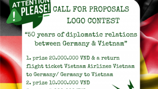 Phát động cuộc thi thiết kế logo "50 năm quan hệ ngoại giao Đức - Việt Nam’’