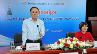 122 tác phẩm được trao Giải Báo chí Quốc gia lần thứ 18