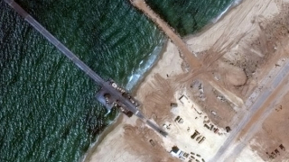 Bến tàu triệu đô của Mỹ ở Gaza hoạt động trở lại