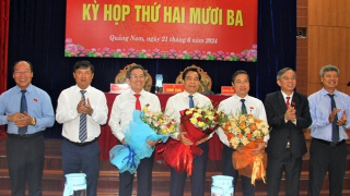 Quảng Nam có tân Chủ tịch và 2 Phó Chủ tịch UBND tỉnh