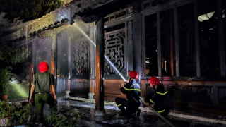 Sau vụ cháy chùa, xuất hiện nội dung kêu gọi “hùn phước” để sửa chữa