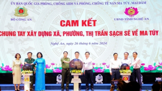 Mít tinh hưởng ứng Tháng hành động phòng, chống ma túy