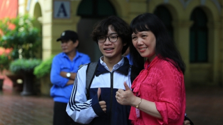 Thí sinh tự tin sau khi hoàn thành môn thi đầu tiên