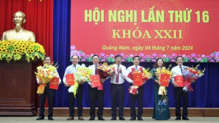 Quảng Nam kiện toàn nhiều vị trí lãnh đạo chủ chốt