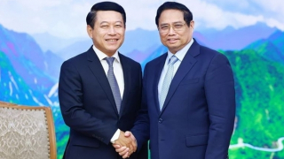 Thủ tướng Phạm Minh Chính tiếp Phó Thủ tướng Chính phủ, Bộ trưởng Ngoại giao Lào
