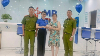 Nhân viên Ngân hàng MB kịp thời ngăn chặn vụ lừa đảo chuyển tiền