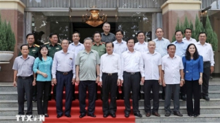 Chủ tịch nước Tô Lâm gặp mặt lãnh đạo chủ chốt tỉnh An Giang