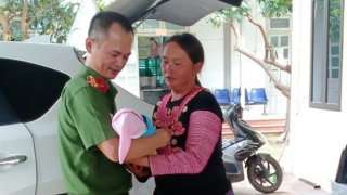 Phó Trưởng Công an huyện làm “bà đỡ” trên đường đi công tác