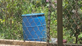 Người phụ nữ tử vong trong thùng phuy trước nhà